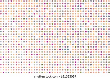 Abstract colored star shape pattern. Good for web page, wallpaper, graphic design, catalog, texture or background. Style of mosaic or tile. Vector graphic.