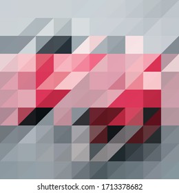 Abstract colored triangle vector background 