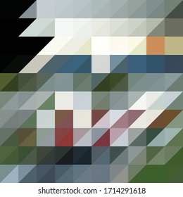 Abstract colored triangle vector background 