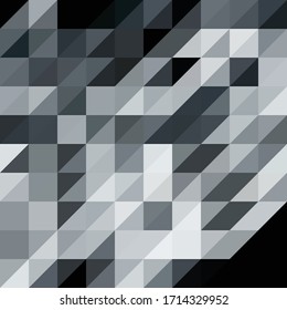 Abstract colored triangle vector background 