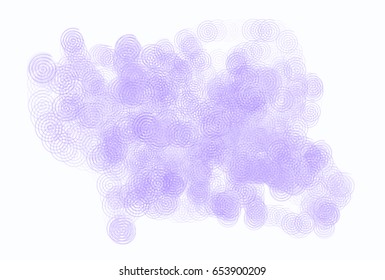 Abstract colored twirl circle line, path or  shape pattern. Good for web page, wallpaper, graphic design, catalog, texture or background. Vector graphic.