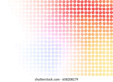 Abstract colored twirl circle line, path or  shape pattern. Good for web page, wallpaper, graphic design, catalog, texture or background. Style of mosaic or tile. Vector graphic.