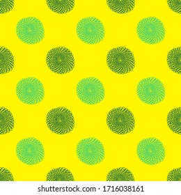 abstract colored vector seamless floral pattern fabric print  