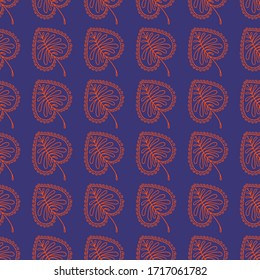 vectorial abstracto de tejido floral sin fisuras 