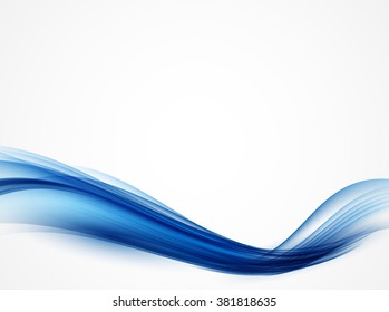 Abstract Colored Wave Background. Vector Illustration. EPS10