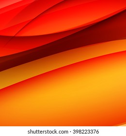 Abstract Colored Wave Background. Vector Illustration. EPS10  