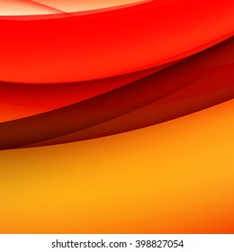 Abstract Colored Wave Background. Vector Illustration. EPS10  