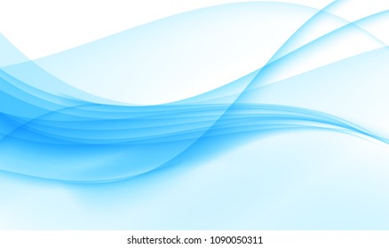 Abstract Colored Wave on Background. Vector Illustration. EPS10