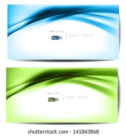 Abstract colored wave on background