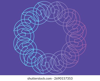 Abstrakte farbige geometrische Formen kreatives Cover-Design 