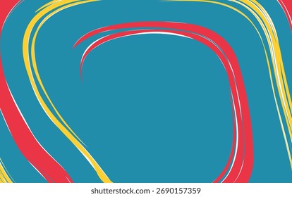 Abstract colorfdul geometric shapes creative cover design 