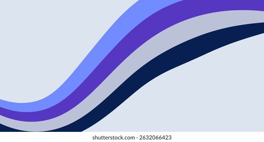 Abstract colorful 70s background vector. Vintage retro wallpaper with rainbow stripes and wavy lines. Vector ilustration