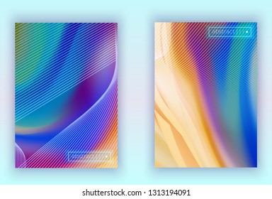 Abstract colorful a4 cover mockup.  business template for brochure,annual report or presentation cover