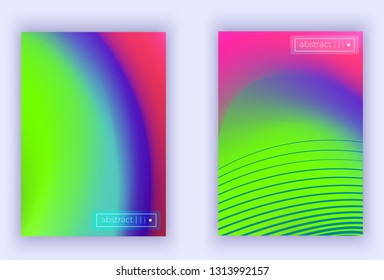 Abstract colorful a4 cover mockup.  business template for brochure,annual report or presentation cover