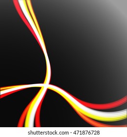 Abstract colorful abstraction background line red