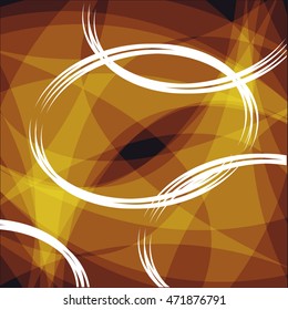 Abstract colorful abstraction background line yellow