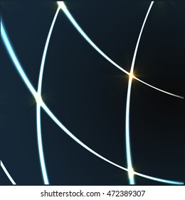 Abstract colorful abstraction background line blue
