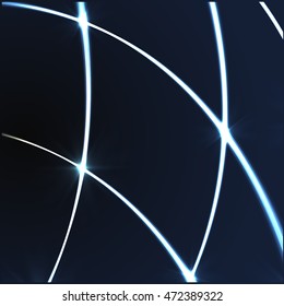 Abstract colorful abstraction background line blue