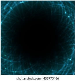 Abstract colorful abstraction background wave blue
