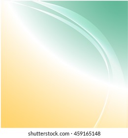 Abstract colorful abstraction background wave yellow