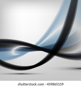 Abstract colorful abstraction background wave blue