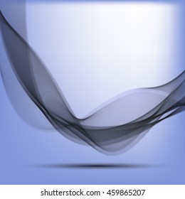 Abstract colorful abstraction background wave blue