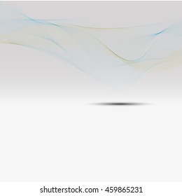 Abstract colorful abstraction background wave blue