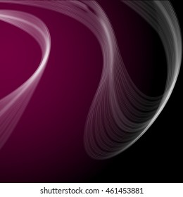 Abstract colorful abstraction background wave red