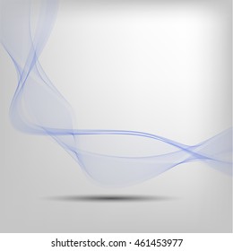 Abstract colorful abstraction background wave blue