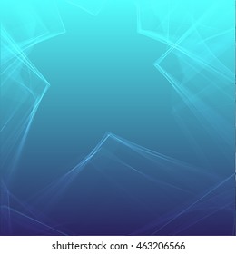 Abstract colorful abstraction background wave blue