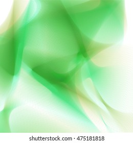 Abstract colorful abstraction background wave green
