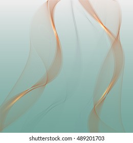Abstract colorful abstraction background wave red