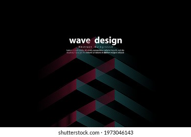 Abstract colorful angular stripes. abstract halftone gradient background. Vector illustration