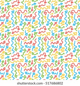 abstract colorful arrow seamless background