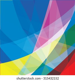 Abstract colorful artistic background. Composition with colored stripes. Vector illustration. Can be used for presentations, backgrounds, invitations, business brochures.