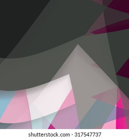 Abstract colorful artistic background. Composition with colored stripes. Vector illustration. Can be used for presentations, backgrounds, invitations, business brochures.