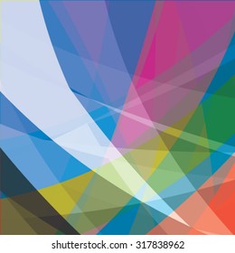 Abstract colorful artistic background. Composition with colored stripes. Vector illustration. Can be used for presentations, backgrounds, invitations, business brochures.