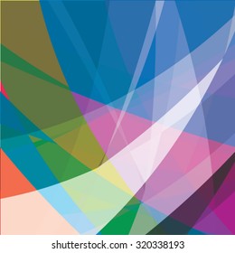 Abstract colorful artistic background. Composition with colored stripes. Vector illustration. Can be used for presentations, backgrounds, invitations, business brochures.