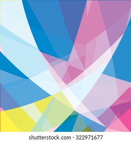 Abstract colorful artistic background. Composition with colored stripes. Vector illustration. Can be used for presentations, backgrounds, invitations, business brochures.