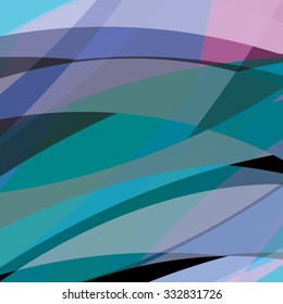 Abstract colorful artistic background. Composition with colored stripes. Vector illustration. Can be used for presentations, backgrounds, invitations, business brochures.
