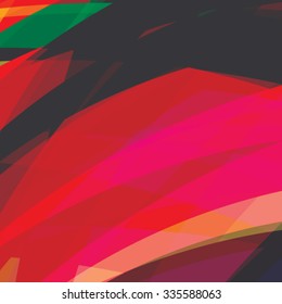 Abstract colorful artistic background. Composition with colored stripes. Vector illustration. Can be used for presentations, backgrounds, invitations, business brochures.