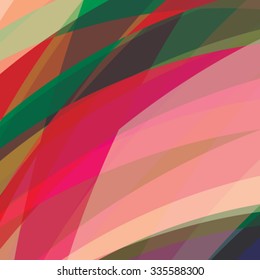 Abstract colorful artistic background. Composition with colored stripes. Vector illustration. Can be used for presentations, backgrounds, invitations, business brochures.