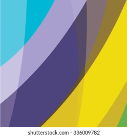 Abstract colorful artistic background. Composition with colored stripes. Vector illustration. Can be used for presentations, backgrounds, invitations, business brochures.