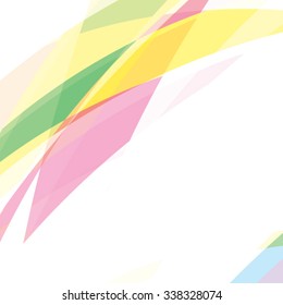 Abstract colorful artistic background. Composition with colored stripes. Vector illustration. Can be used for presentations, backgrounds, invitations, business brochures.