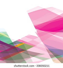 Abstract colorful artistic background. Composition with colored stripes. Vector illustration. Can be used for presentations, backgrounds, invitations, business brochures.