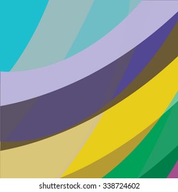 Abstract colorful artistic background. Composition with colored stripes. Vector illustration. Can be used for presentations, backgrounds, invitations, business brochures.