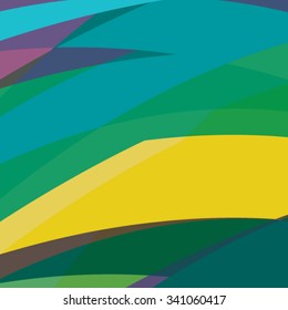 Abstract colorful artistic background. Composition with colored stripes. Vector illustration. Can be used for presentations, backgrounds, invitations, business brochures.