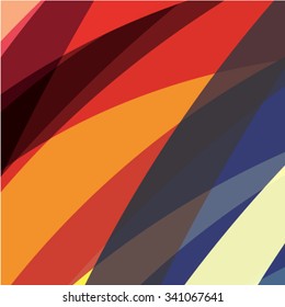 Abstract colorful artistic background. Composition with colored stripes. Vector illustration. Can be used for presentations, backgrounds, invitations, business brochures.