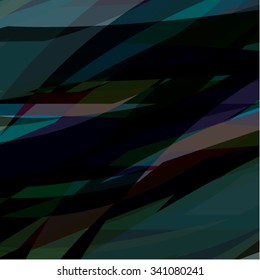 Abstract colorful artistic background. Composition with colored stripes. Vector illustration. Can be used for presentations, backgrounds, invitations, business brochures.