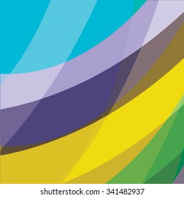 Abstract colorful artistic background. Composition with colored stripes. Vector illustration. Can be used for presentations, backgrounds, invitations, business brochures.
